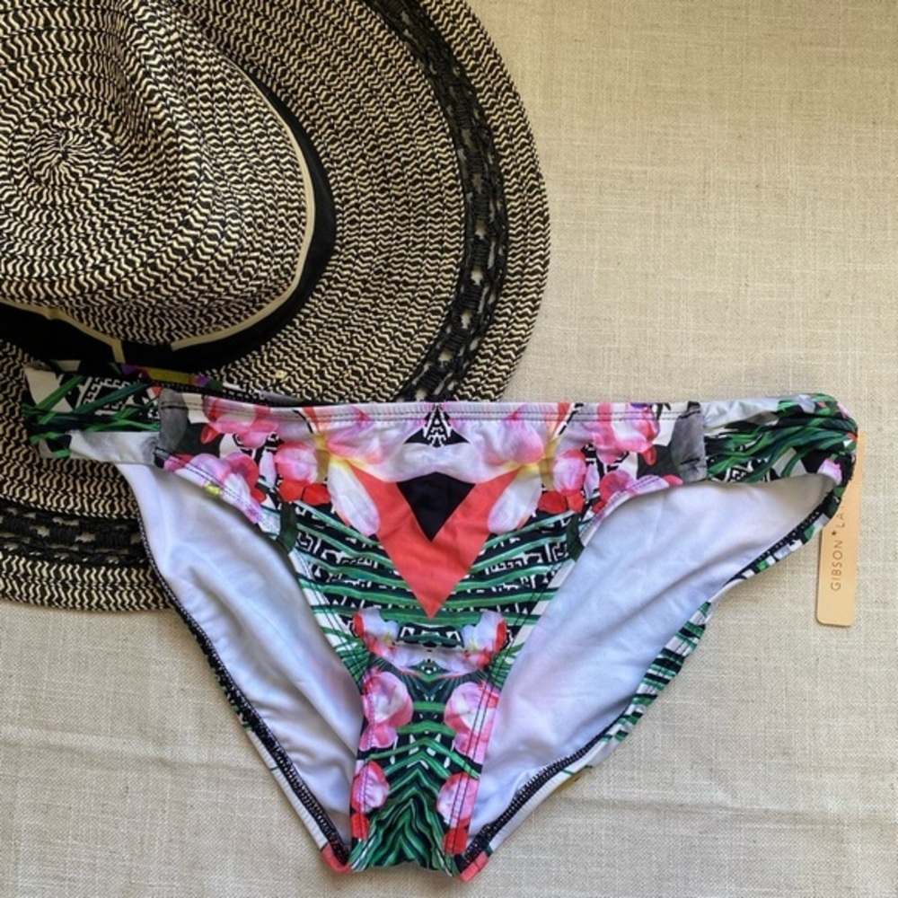 Gibson Latimer Tropical Bikini Bottom NEW